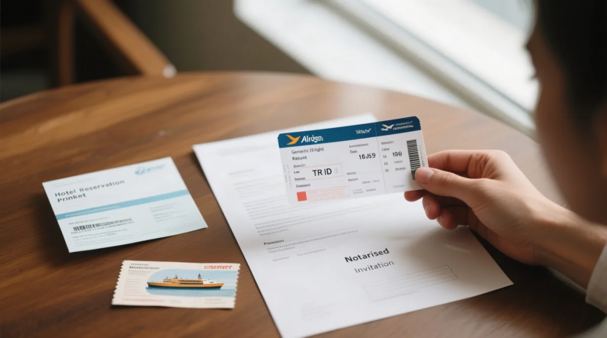 Return Ticket and Hotel Booking Evidence Rules